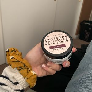 Manicure hand scrub